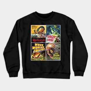 50s Sci-Fi Poster Collection #14 Crewneck Sweatshirt